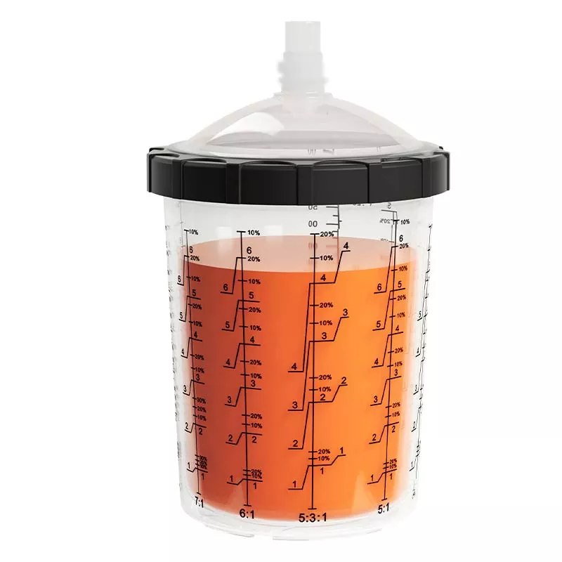 Систем за чаши за боја за еднократна употреба 850ML 4.0